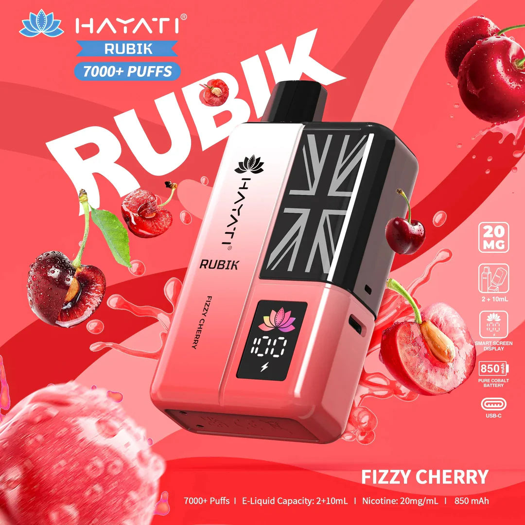 Hayati Rubik 7000 Puffs Vape