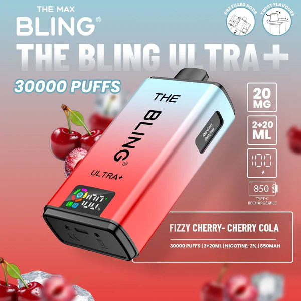 The Bling Ultra Plus 30K Prefilled Vape Pod Kit