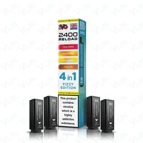 IVG 2400 Multi Flavour Edition Prefilled Pods