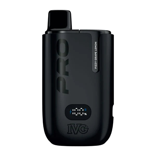 IVG Pro 12 Prefilled Pod Vape Kit – Fizzy Grape Lemon