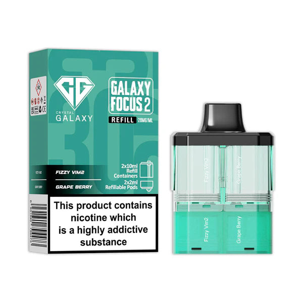 Crystal Galaxy Focus 2 30K Pre-filled Pods