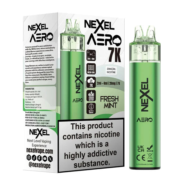 Nexel Aero 7K Prefilled Pod Kit