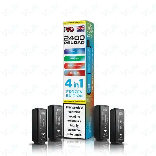IVG 2400 Multi Flavour Edition Prefilled Pods