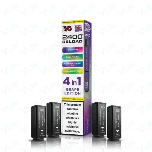 IVG 2400 Multi Flavour Edition Prefilled Pods