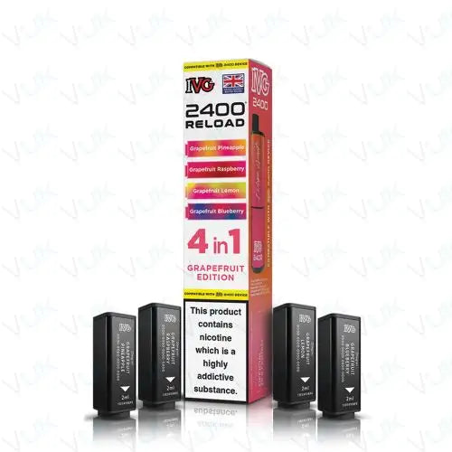 IVG 2400 Multi Flavour Edition Prefilled Pods