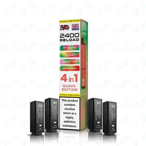IVG 2400 Multi Flavour Edition Prefilled Pods