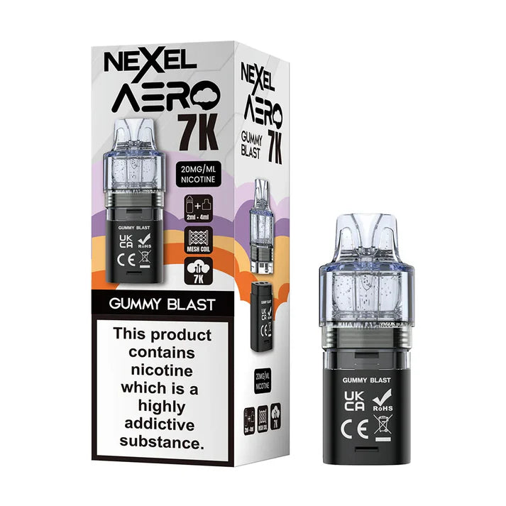 Nexel Aero 7K Prefilled Pod