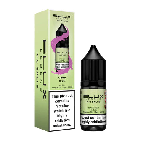 Gummy Bear Nic Salt E-Liquid By Elux Legend