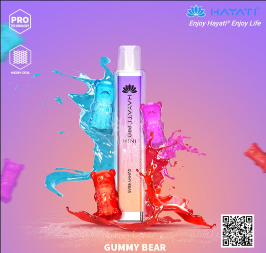 Gummy Bear Hayati Pro Mini Disposable Vape