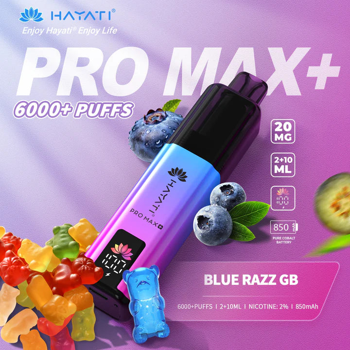 Hayati Pro Max Plus 6000 Puffs
