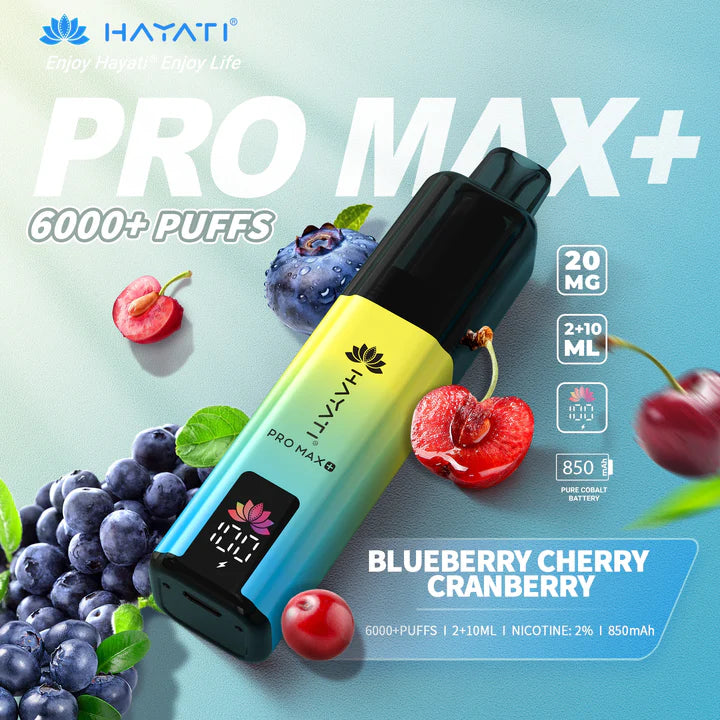 Hayati Pro Max Plus 6000 Puffs
