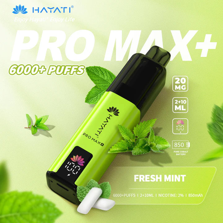 Hayati Pro Max Plus 6000 Puffs