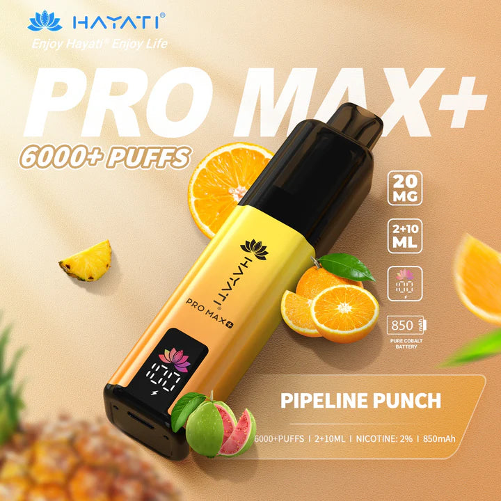Hayati Pro Max Plus 6000 Prefilled Pod Kit