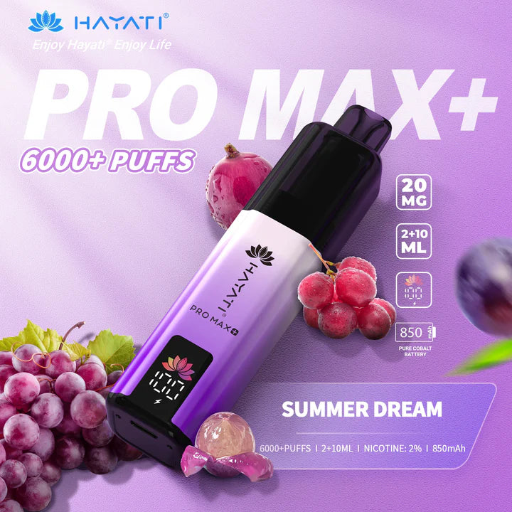 Hayati Pro Max Plus 6000 Puffs