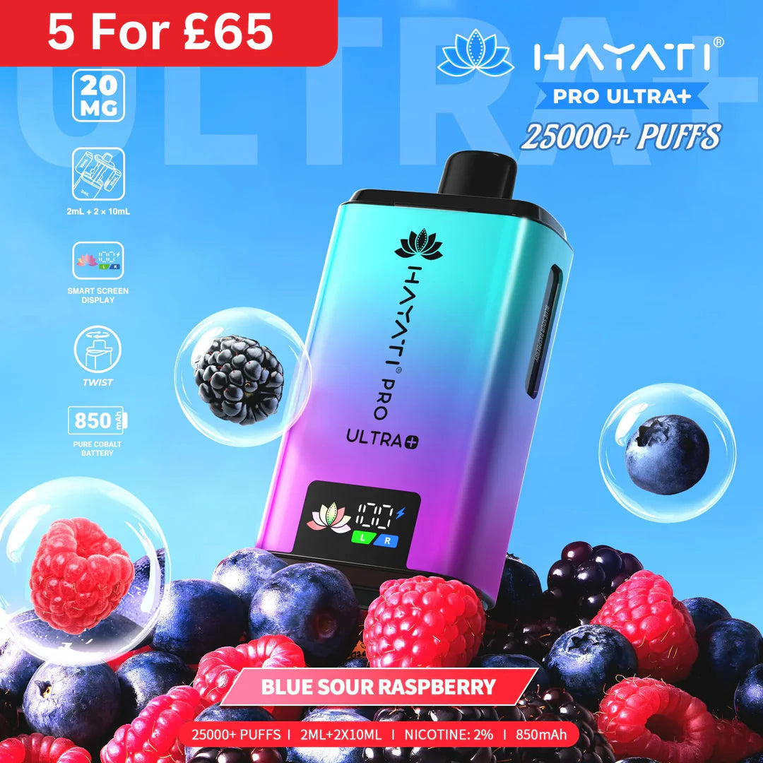 Hayati Pro Ultra Plus 25000 Prefilled Pod Kit