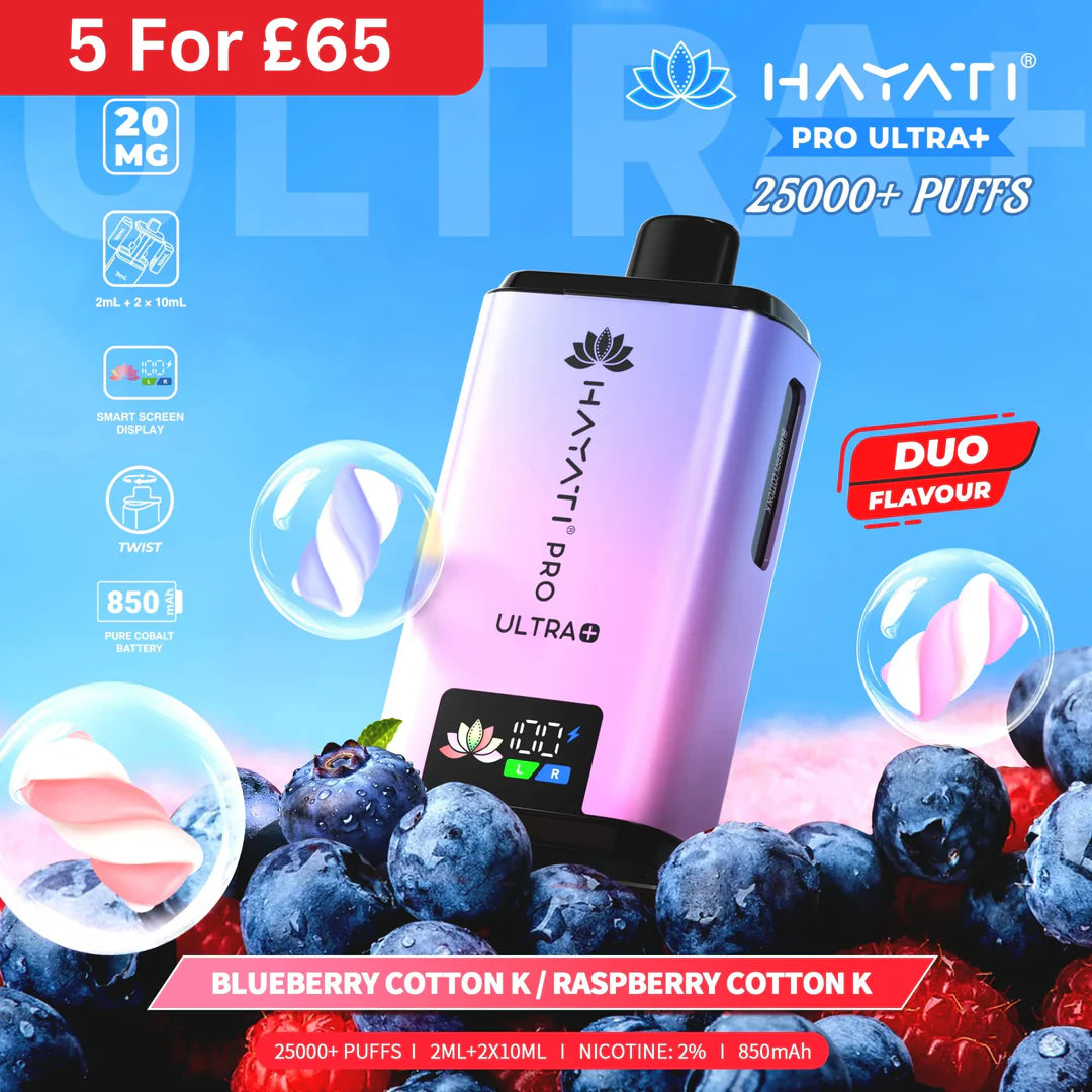 Hayati Pro Ultra Plus 25000 puffs