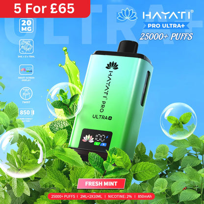 Hayati Pro Ultra Plus 25000 Prefilled Pod Kit