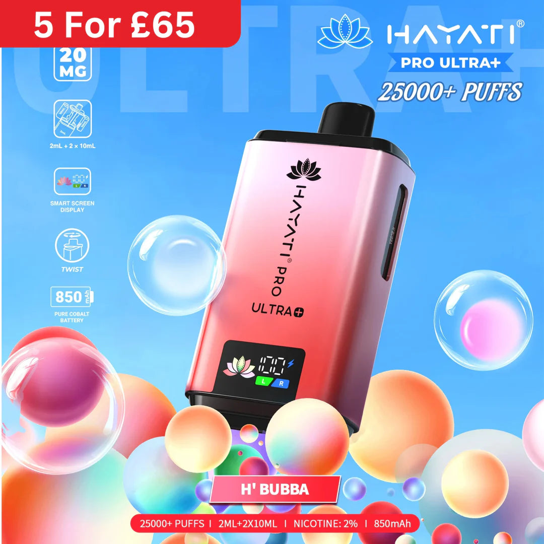 Hayati Pro Ultra Plus 25000 puffs