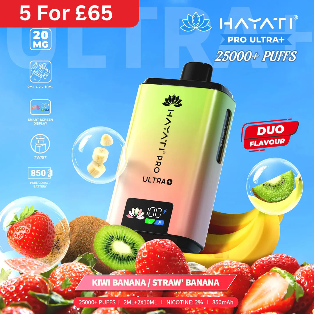 Hayati Pro Ultra Plus 25000 Prefilled Pod Kit
