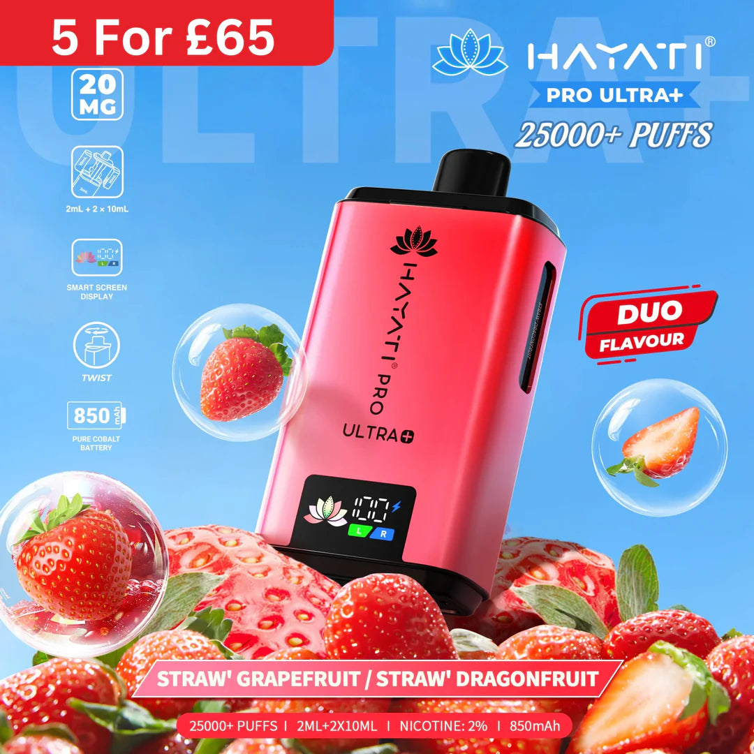 Hayati Pro Ultra Plus 25000 puffs