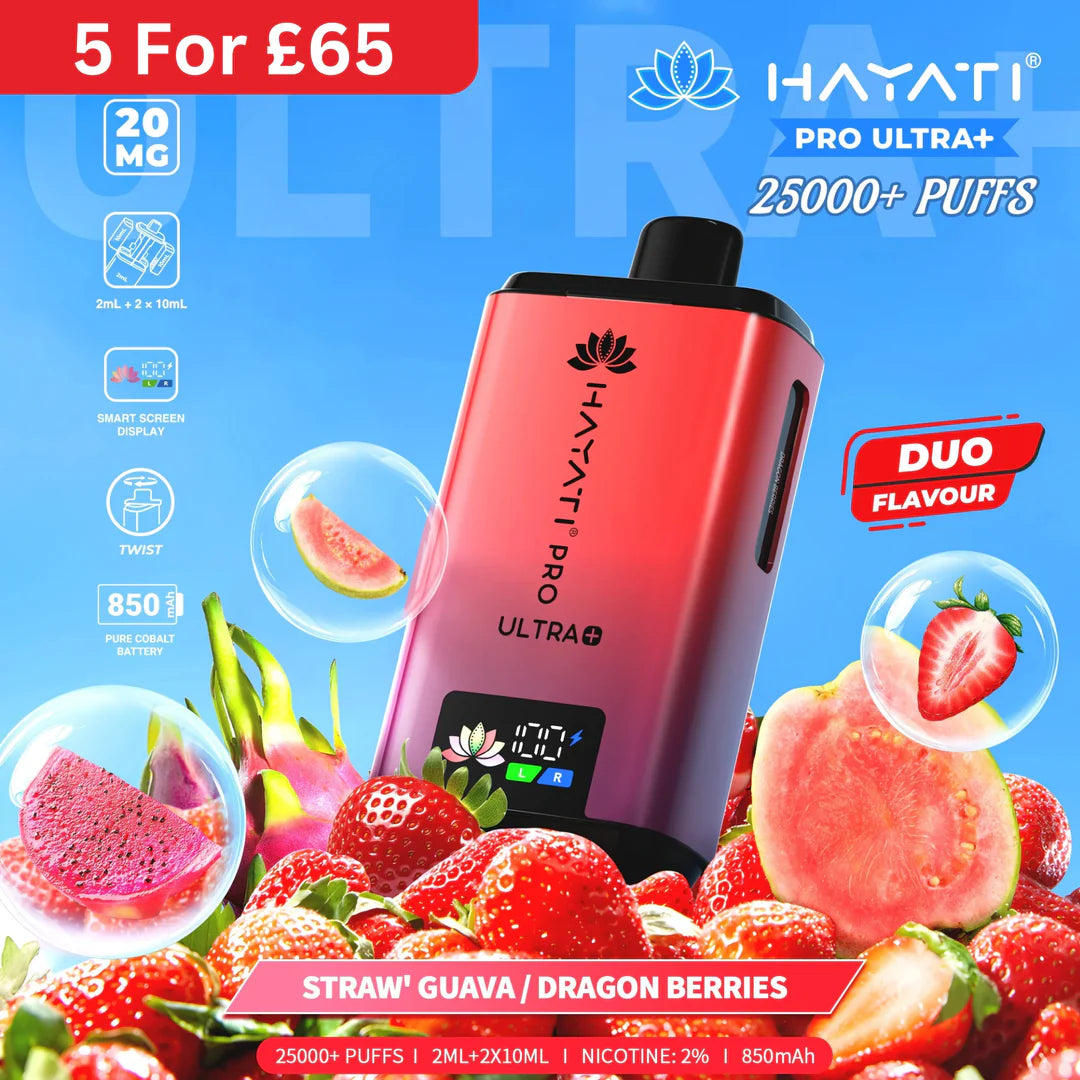 Hayati Pro Ultra Plus 25000 Prefilled Pod Kit