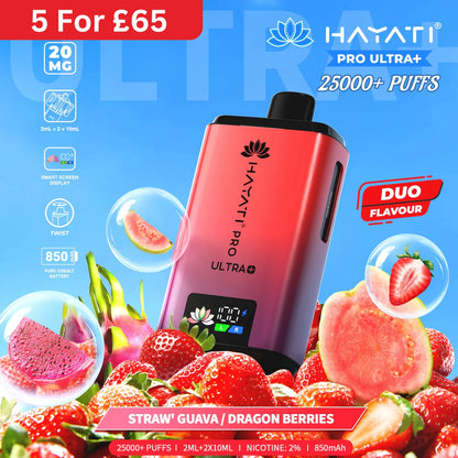 Hayati Pro Ultra Plus 25000 Prefilled Pod Kit