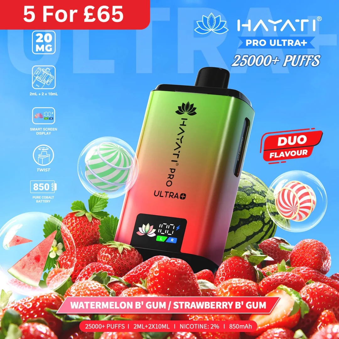 Hayati Pro Ultra Plus 25000 Prefilled Pod Kit