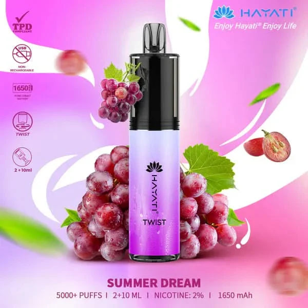 Hayati Twist 5000 Disposable Vape