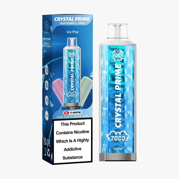 Ice Pop 3d Crystal Prime 7000 Disposable Vape