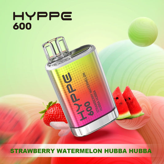 Strawberry Watermelon Hubba Hubba Hyppe Disposable Vape