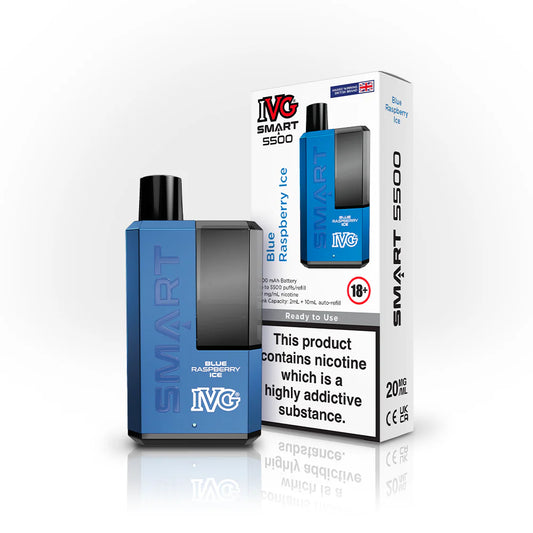 IVG SMART 5500 BLUE RASPBERRY ICE