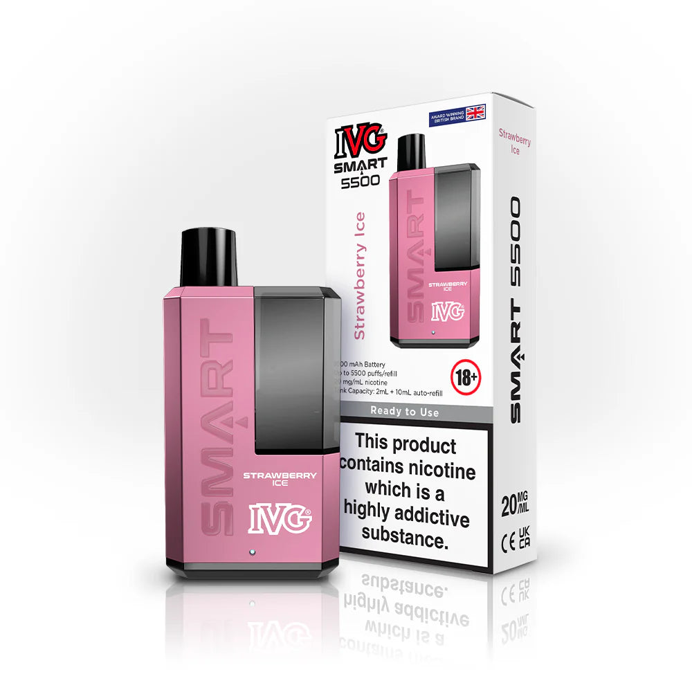 IVG SMART 5500 STRAWBERRY ICE