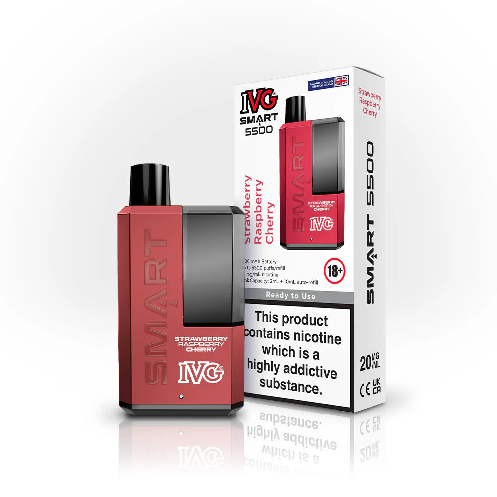 IVG SMART 5500 STRAWBERRY RASPBERRY CHERRY