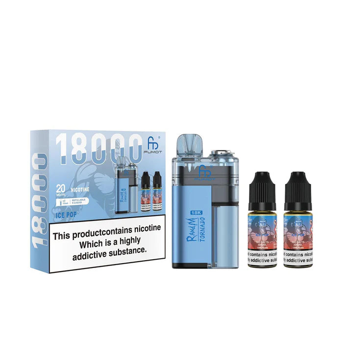 Fumot RandM Tornado 18K Prefilled Kit