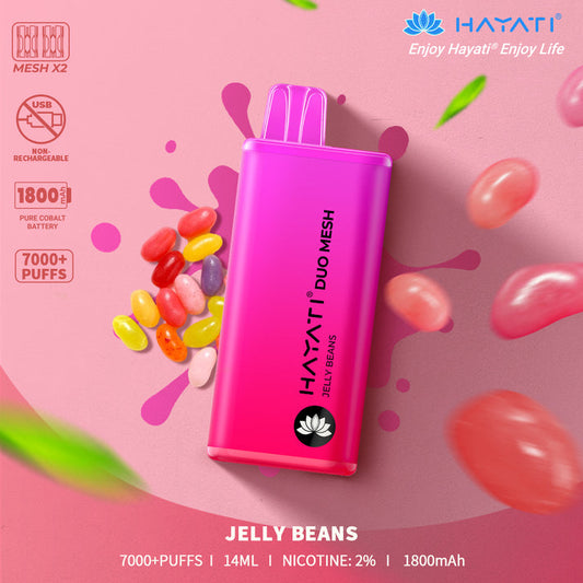 Jelly Beans Hayati Duo Mesh 7000 Disposable Vape