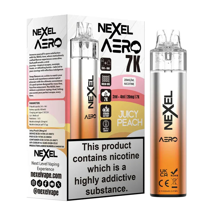 Nexel Aero 7K Prefilled Pod Kit