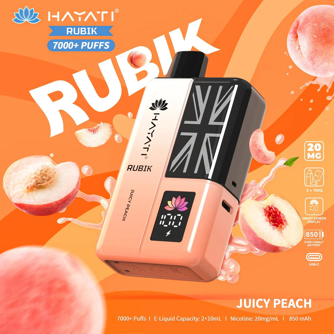 Hayati Rubik 7000 Puffs Vape