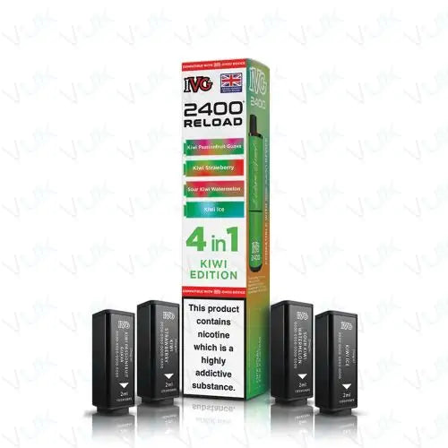 IVG 2400 Multi Flavour Edition Prefilled Pods