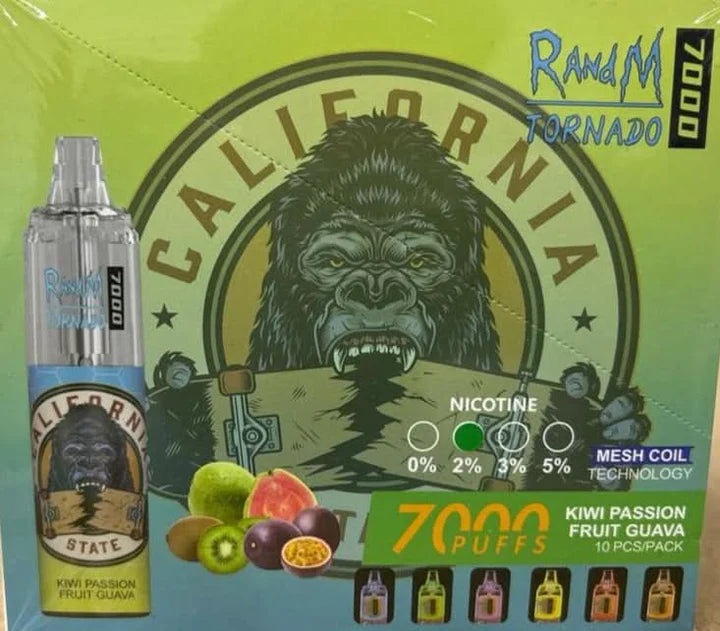 RandM Tornado 7000 Puff