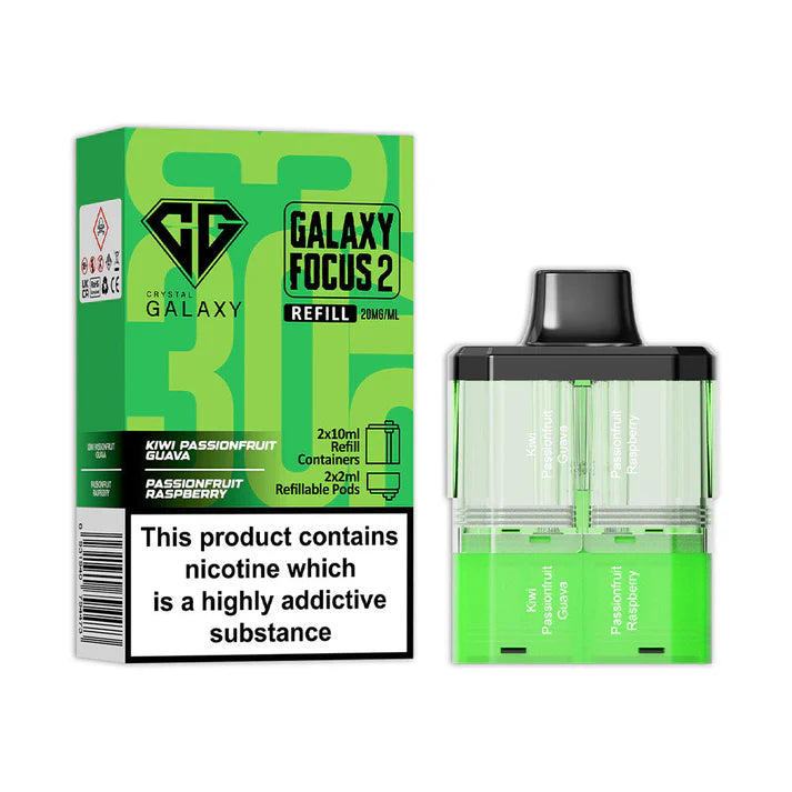 Crystal Galaxy Focus 2 30K Pre-filled Pods