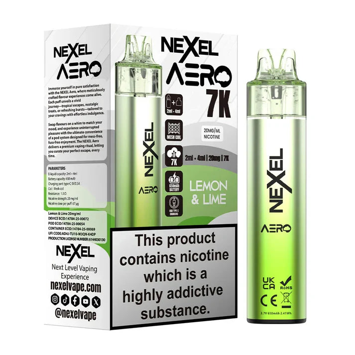 Nexel Aero 7K Prefilled Pod Kit