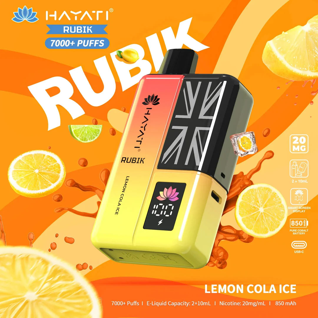 Hayati Rubik 7000 Puffs Vape
