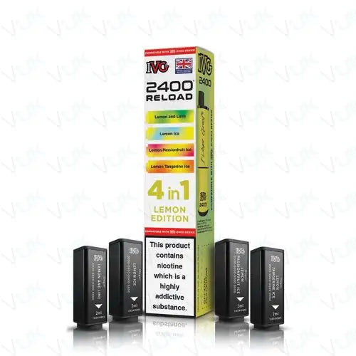 IVG 2400 Multi Flavour Edition Prefilled Pods