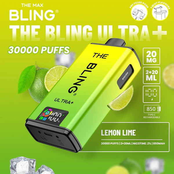 The Bling Ultra Plus 30K Prefilled Vape Pod Kit