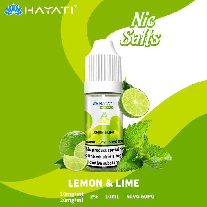 Lemon Lime Hayati Pro Max Nic Salt