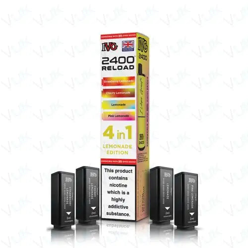 IVG 2400 Multi Flavour Edition Prefilled Pods