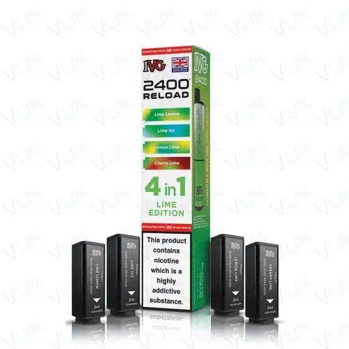 IVG 2400 Multi Flavour Edition Prefilled Pods