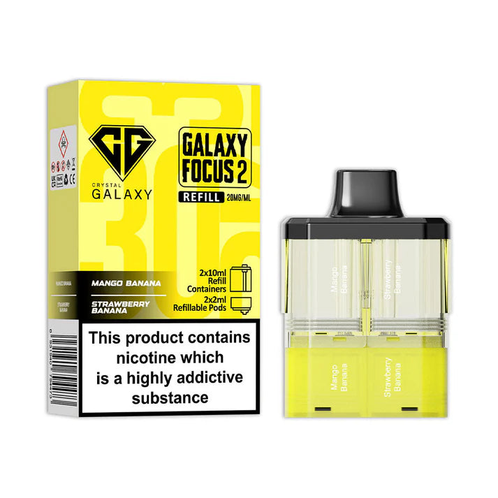 Crystal Galaxy Focus 2 30K Pre-filled Pods