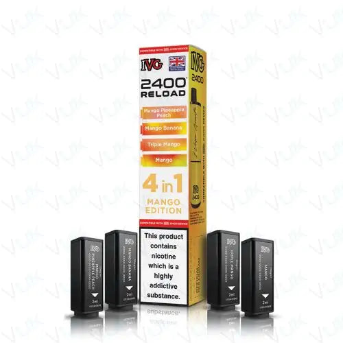 IVG 2400 Multi Flavour Edition Prefilled Pods