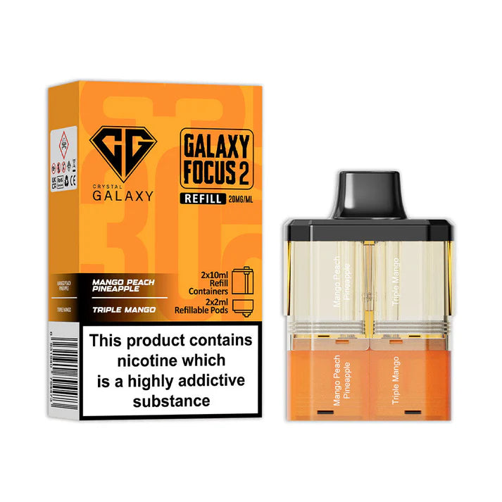 Crystal Galaxy Focus 2 30K Pre-filled Pods